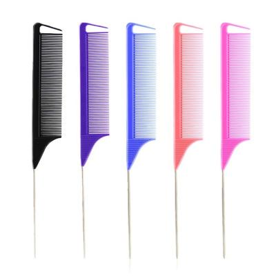 China Home Private Label Carbon Rat Tail Heat Resistant Comb for sale