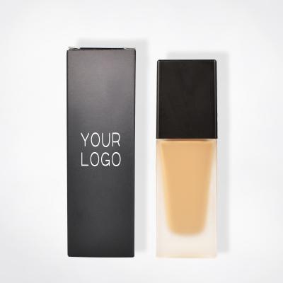 China Custom Waterproof Your Full Coverage Matte Skin Foundation Liquid NOT Oil Free Private Label Logo Makeup Foundation Sunscreen Waterproof for sale