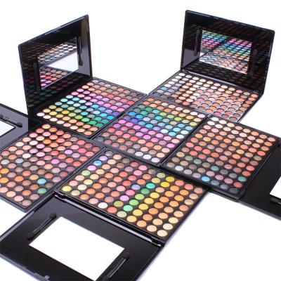 China OEM 88 Full Color Eyeshadow Waterproof , Professional Makeup Eyeshadow Palette for sale