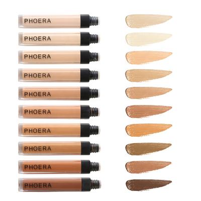 China Moisturizer Phoera Concealer Foundation Full Coverage Highly Pigmented Matte Finish Fair Warm Makeup Cosmetic for sale