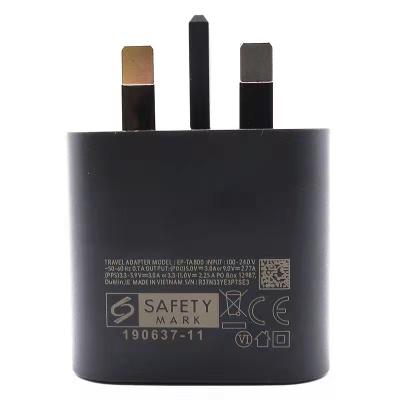 China High Quality Mobile Phone Type C To Type C UK Plug Super Fast Charger For Samsung Galaxy S20/S21/Note10 for sale