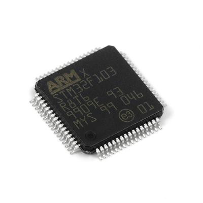 China high quality IC electronic components microcontrol STM32F103R8T6 STM32F103R8 LQFP-64 STM32F103R8T6 for sale