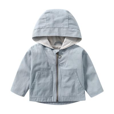 China Autumn Winter Boys Girls Waterproof Cute Baby Hoodie Zipper Baby Jacket Infant Windproof For Kids Coat for sale