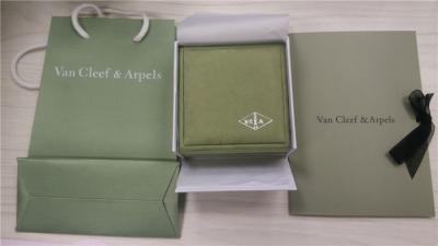 China Van Cleef y caja de regalo determinada del joyero original de la pulsera de Arpels en venta