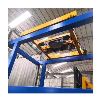 China Fast loading loading and unloading crane and crane equipment for steel plate steel panel for sale