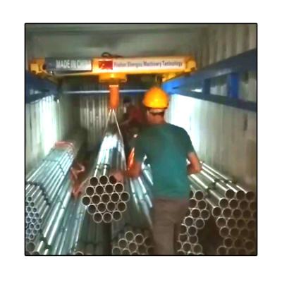 China Fast Loading Steel Pipe And Tube Fast And Efficient Loading Equipment Tool China Supplier For Container for sale