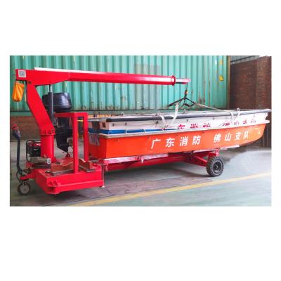 China TRUCK CRANE Flood Fighting Boat Crane Lifting Tool and Hoisting Equipment for Rescue and Rescue Application Use for sale