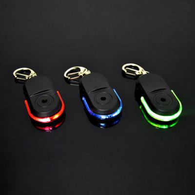 China Whistle Key Finder LED Alarm Key Finder Whistle Key Finder Anti-Lost Locator Find Lost Key Chain for sale