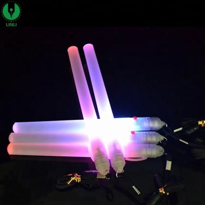 China Festival Gift Mini Plastic Led Glow Light Stick With Logo LED Party Items for sale