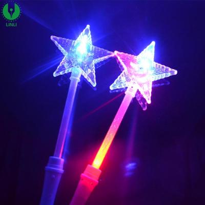 China Colorful Magical Concert LED Stick Star Fairy LED Magic Wand For Party for sale