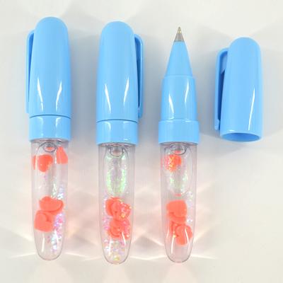 China office & School Pen LED Promotion Liquid Floating Pen/LED Ball Pen/Liquid Tip Pen With Light for sale