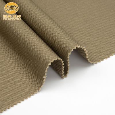 China 98% Cotton 2% Spandex Dobby Woven Fabric Cotton Elastin Spandex Twill Jackets Fabric Tear-Resistant Printed Lycra Running Fabric For Pants for sale