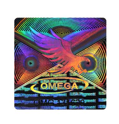 China Anti-counterfeit custom 3D hologram sticker/quality laser label/mikor hologram stickers for sale