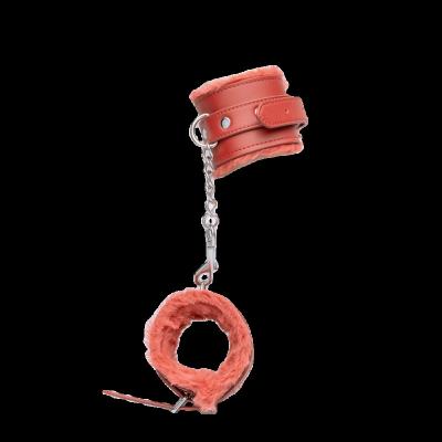 China SM Adult Game Sex Toy Sex Toy PU Leather Ankle Cuff Bdsm Bondage Slave Material Handcuffs for sale