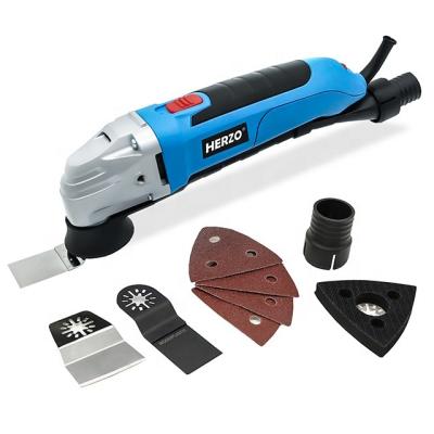 China HERZO Renovator Electric Oscillating Tool 300W Multi Tool With 6 Variable Speed ​​HMT25A for sale