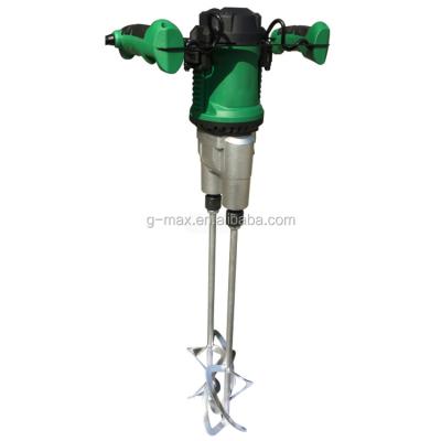 China Power Tools 1800W 120mm Double Paddle Electric Cement Mixer G-Max With Removable Handle GMX120B for sale