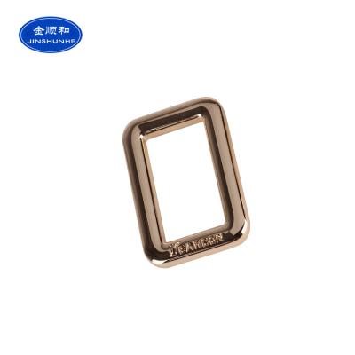 China Durable Factory Direct Customize Metal Hardware Square Ring Oblong Shape Bag Accessories For Handbag Strap Hardware Parts for sale