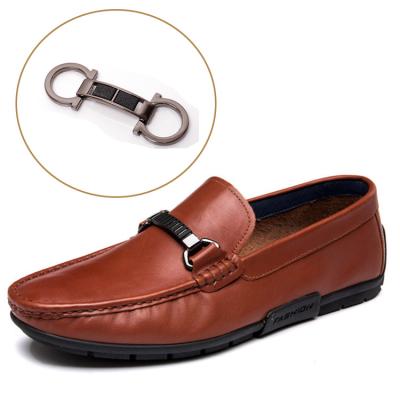 China Not Fade / To Keep Color Long Time High Quality Custom Metal Chain Buckle For Mens Leather Shoes for sale