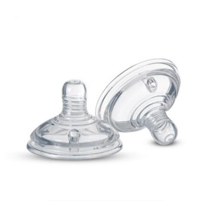 China BPA Free Milk For Baby Wide Wide Bottle Silicone Neck Teat Feeding Rubber Nipple for sale