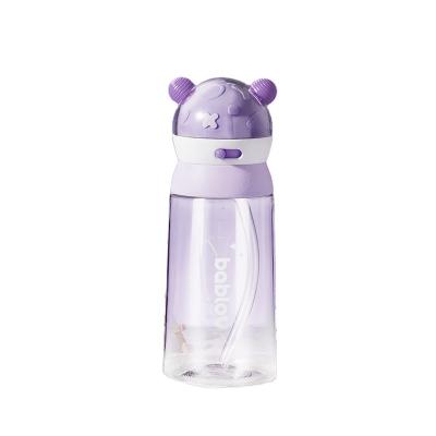 China FASHIONABLE Sustainable Bear Water Cup For Kids, Easy Cleaning And Using Safe Tritan Material, BPA Free for sale