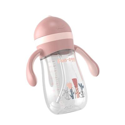 China BPA Free Personalized Baby Trainer Cup Anti-Colic Baby Drinking Bottle With Straw Baby Cup 360 for sale