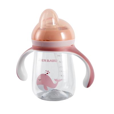 China BPA Free High Clear Baby Sippy Duck Mouth Cup Baby Drinks Cup Tritan Sippy Cup for sale