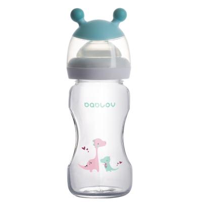 China BPA free manufacturer wholesale milk bottles for babies with packing box for sale