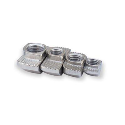 China Industrial Automation Aluminum Profile Installation M6 M8 Slide Hammer Head T Nut For Slot 10mm 40 Series Aluminum Profile for sale