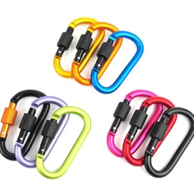 China Aluminum Alloy Swivel Aluminum Carabiner / Aluminum Alloy Carabiner for sale