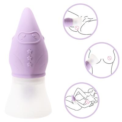 China Skin Friendly Multifunctional Tongue Licking G Spot Nipple Stimulator Vibrator Oral Clitoral Sucking Sex Toys For Woman for sale