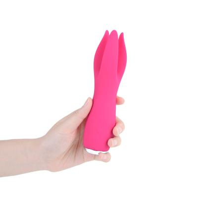 China 10 Modes Vibration G-spot Stimulator Strapon Masturbation Clitoris Vibrator Waterproof Rechargeable Sex Toys 10 Modes For Woman for sale