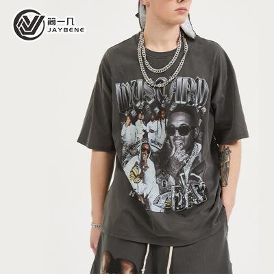 China Oversized Ladies Summer Loose Casual Short Sleeve T-Shirt Printed Unisex Half Sleeve Top for sale