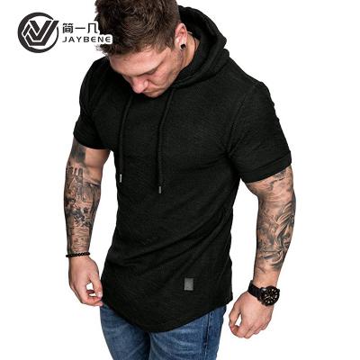 China Fashion Solid Color Summer Sports Crew Neck Oversized Tops Men's Casual T-Shirt for sale