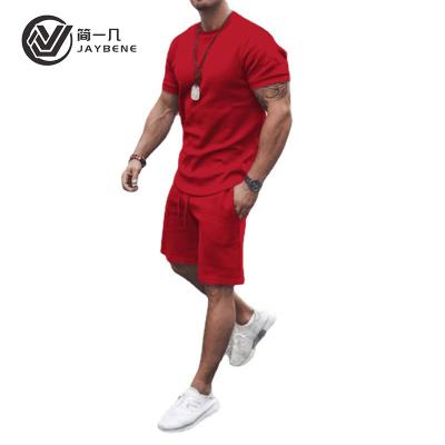 China European and American men's tights short-sleeved street sports oversized casual T-shirt for sale