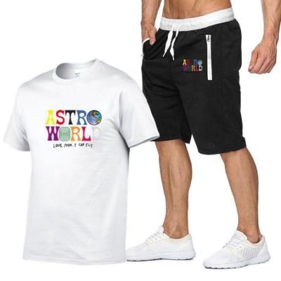 China Wholesale Fashion Digital Printing Male Shorts Thermal Sets Solid Color Mens Sportswear Short Sleeve Casual Men's Two Piece Set for sale