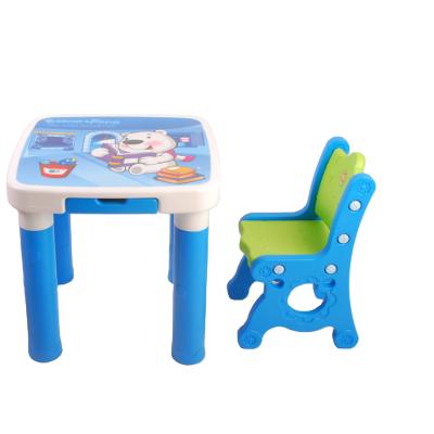 China Waterproof Custom Printing In Mold Label For Kindergarten Learning Chair And Table for sale