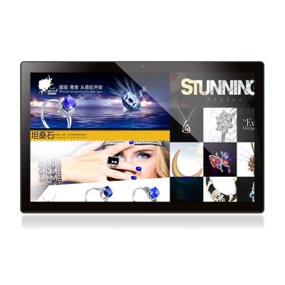 China 350cd/M2 24 Inch Android Tablet Poe Android Tablet Wall Mount With Hdmi Usb for sale