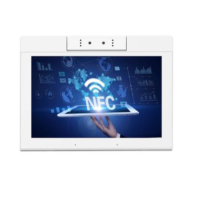 China Desktop 2GB RAM de Tablet NFC POS van 14 Duimandroid allen in Één Tabletpc 250cd/m2 Te koop