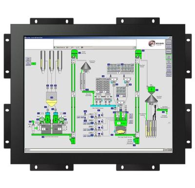 China Quadro aberto monitor 350cd/m2 1000cd/M2 do tela táctil de 12 polegadas opcional à venda