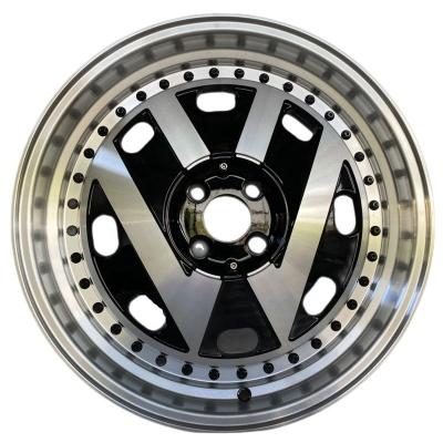 China Aluminum Alloy Rims 15x6.5 16x7 17x7.5 5x112 Rim Car Wheel Size PCD 100 Mag Wheels Deepdish 4x100 for sale