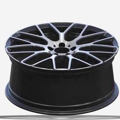 China Cerchi Aluminum Alloy In Lega 20*8.5 20*9.5 Wheels PCD 5x112/114.3 5 Holes 5Lugs Mags Rims For Passenger Auto Universal Upset Car for sale