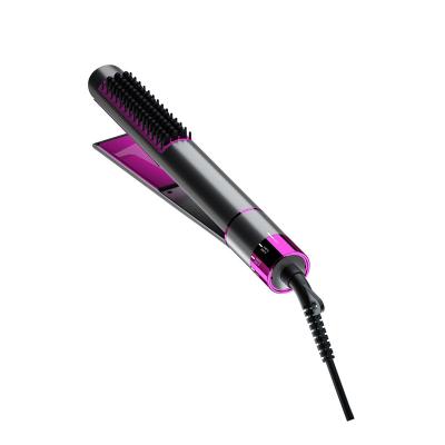 China Household 3 in 1 New Design Hair Straightener Multifunctional Hair Comb Electric Hair Brush for sale