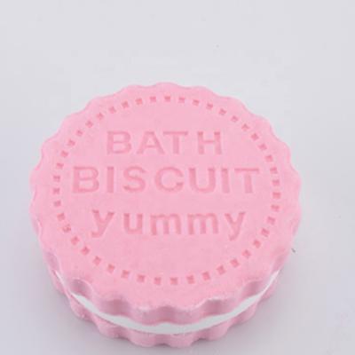 China Hot Sale Relaxing Cookies Form Bath Bomb Set for sale