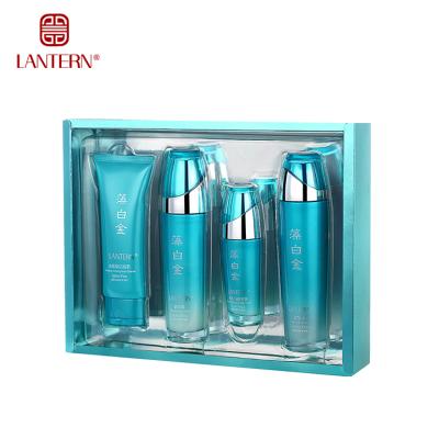 China Whitening Private Label Skin Care Moisturizer Anti Aging Facial Set for sale