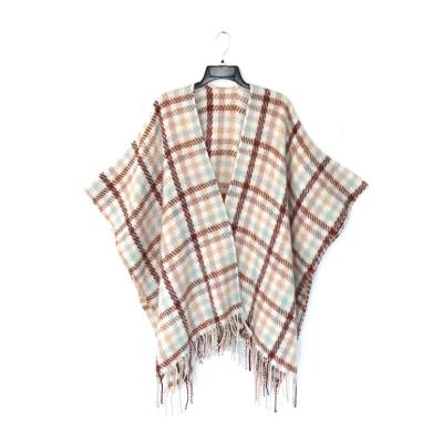 China Soft Touch Feeling Autumn Winter Luxury Cardigan 390g High Quality Warm Shawl For Women for sale