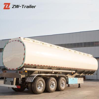 China Truck trailer 30000 40000 45000 50000 liters carbon steel oil storage edible fuel tank tanker trailer for sale for sale