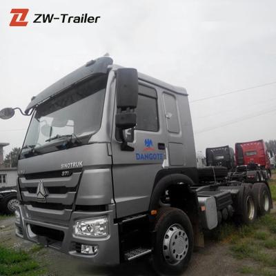 China Buy Old Used Sinotruk 375hp 380hp 420hp Howo Tractor Truck Price Sale 6800*2496*2958 for sale