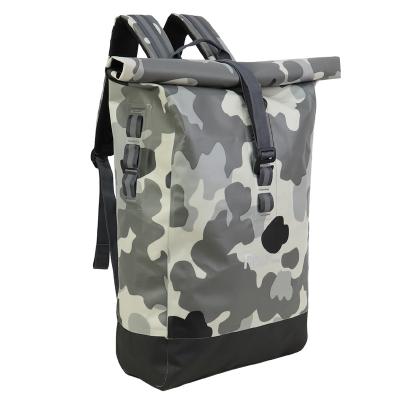 China Camouflage New Arrived 20L 500D Camouflage Dry Bag PVC Tarpaulin Waterproof Camouflage Dry Bag for sale