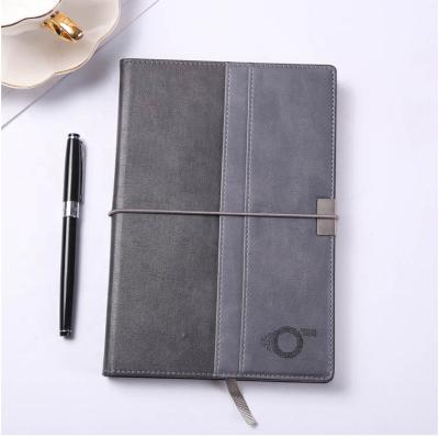 China PU Colors Retro Hot Selling Line 200 Pages Style Diary A5 PU Morocco Paper Elastic Band for sale