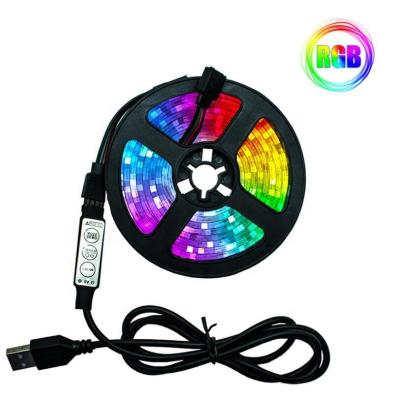 China Indoor RGB USB Led Strip Light BT 2835 5050 Flexible APP Remote Control Led TV Car Strip Light 1m-5m Waterproof for sale